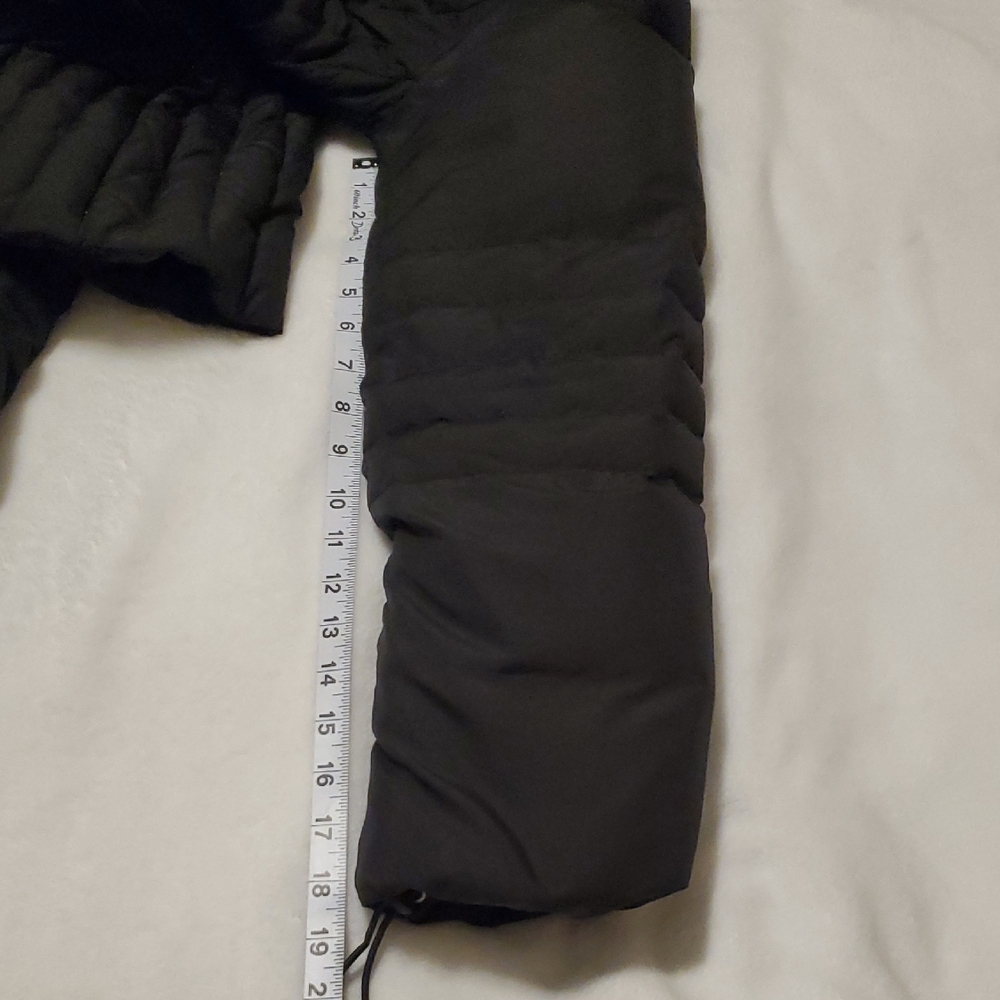 Marvin Richards Black Hooded Puffer Down Jacket - Picture 13 of 13